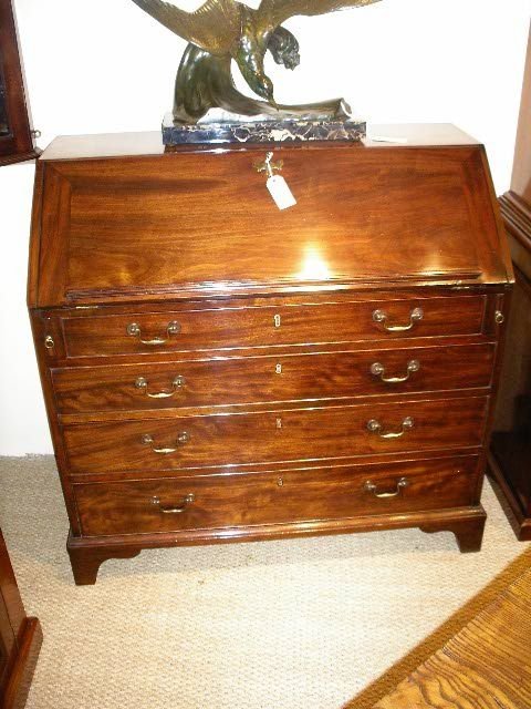 Georgian Mahogany Bureau